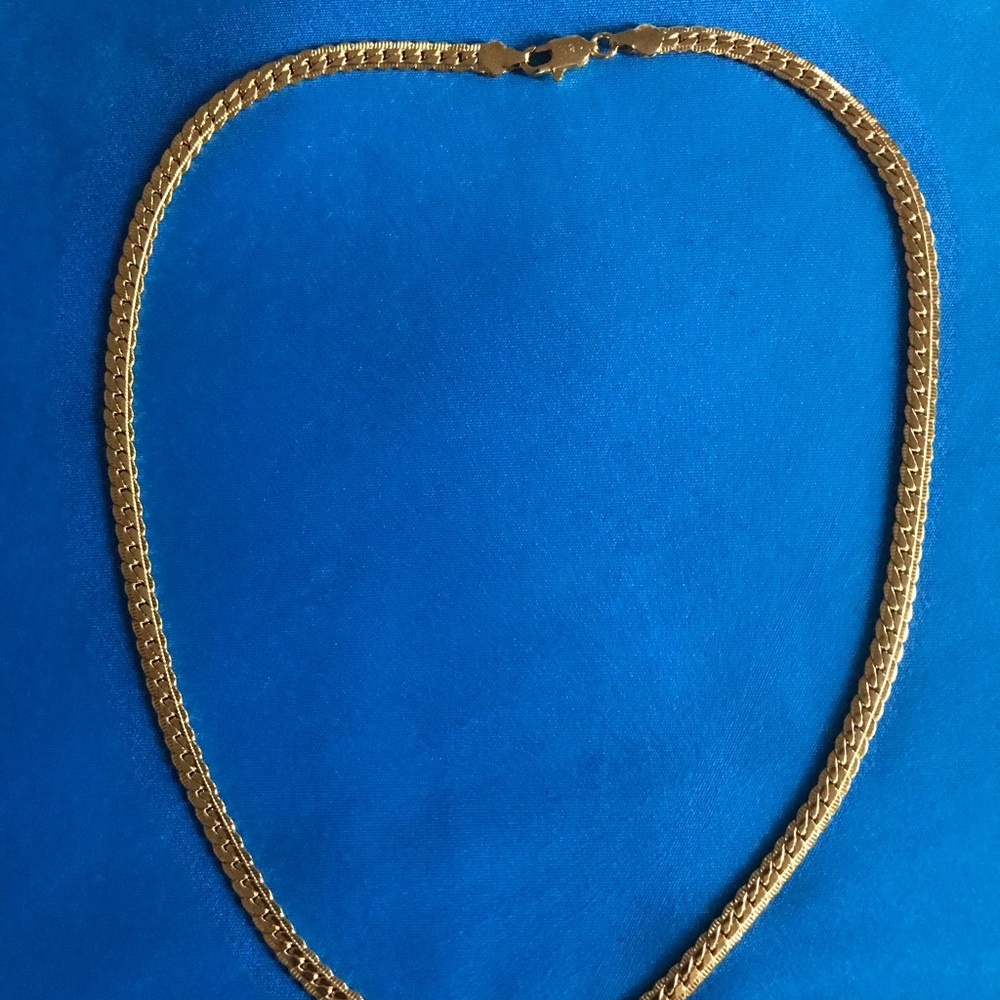 Gold Tone Women's Chain Necklace - Elegant Classic